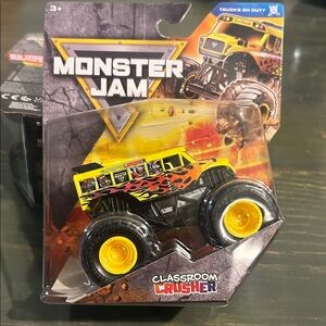 Monster Jam Classroom Crusher Toy Truck - Yellow and Black